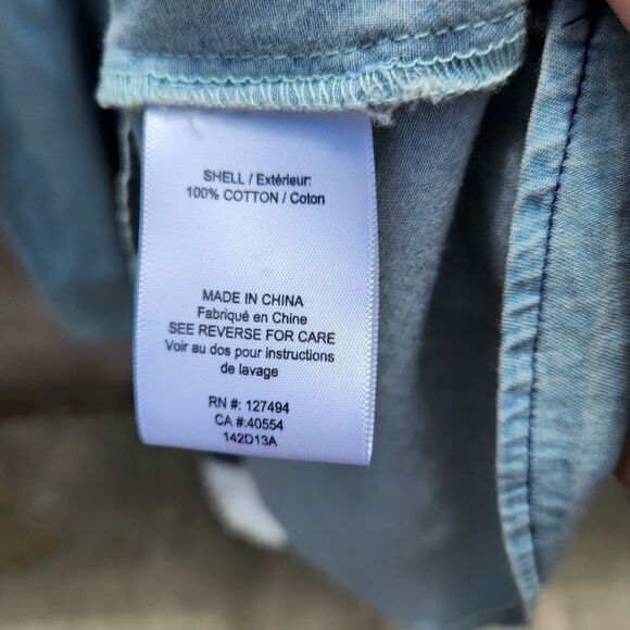 Heartloom blue chambray mini dress - Picture 2 of 7